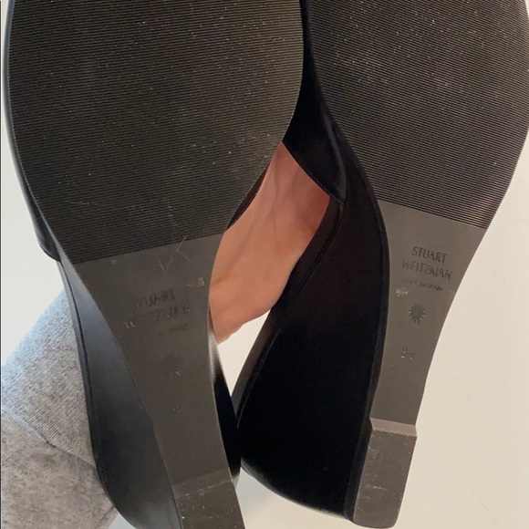 NEW Stuart Weitzman Slide Wedges - Picture 7 of 10